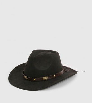boohoo Western Trim Cowboy Hat