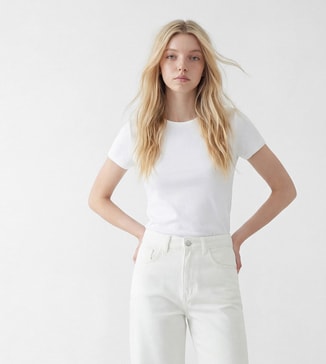 LC Waikiki Solid Short Sleeves T-shirt