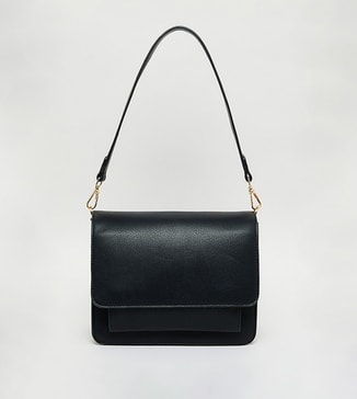 R&B Textured Shoulder Bag