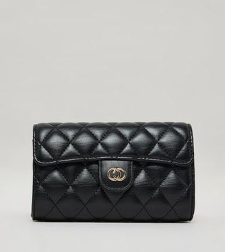 R&B Quilted Crossbody Bag