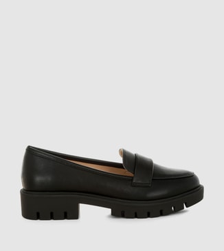 London Rag Faux Leather Chunky Loafers