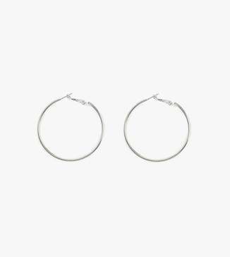 Koton Silver-tone Hoop Earrings