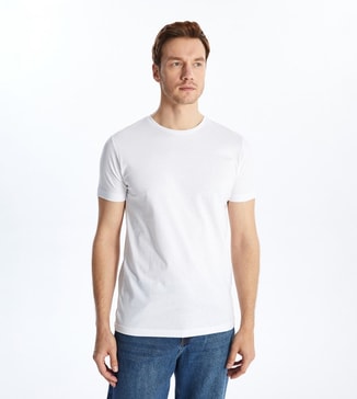 LC Waikiki Classic Solid Crew Neck T-shirt