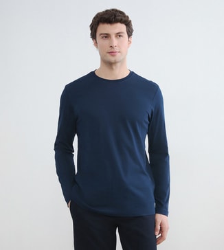 LC Waikiki Solid Long Sleeves Casual T-shirt