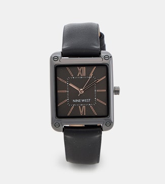 Nine West Grey Dial Analog Watch
