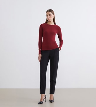 LC Waikiki Seam Detail Slim Fit Trousers