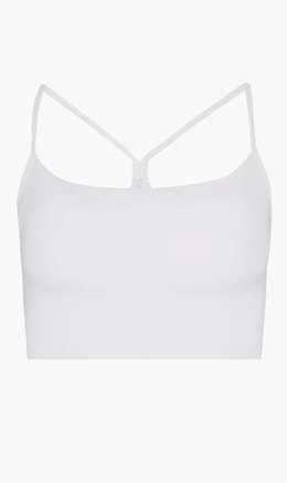 Sweaty Betty White Spirit Restored Yoga Bra for Women | The Deal Outlet
