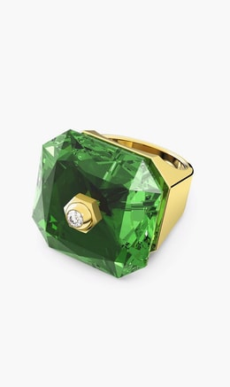 Swarovski Green Numina Cocktail Ring, 50mm for Women | The Deal Outlet