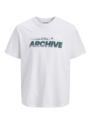 JACK & JONES Male Crew Neck Relaxed Fit T-Shirt, T-Shirts