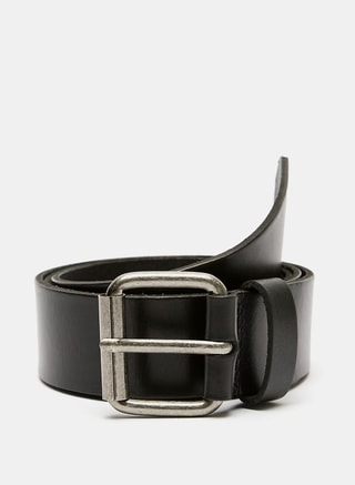 Lee Cooper Male Men's Solid Waist Belt with Pin Buckle Closure, Classic Belts