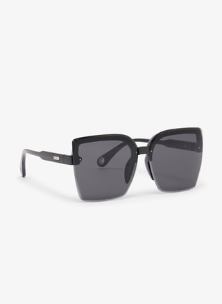 ELLA Female Classic Oversized Rectangle Sunglasses, Sunglasses