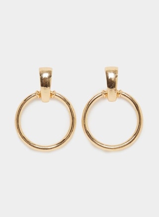 Styli Female Women Gold Hoop Earrings, Earrings
