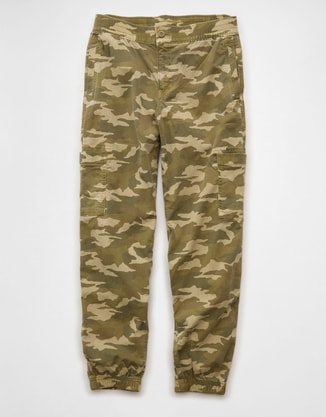 American Eagle Female AE Stretch High-Waisted Baggy Jogger, Sweatpants & Trackpants