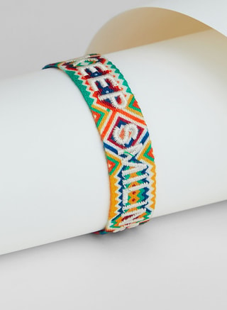 Fashionbox Female Elisa Keep Smiling Bracelet, Bracelets, Multicolor