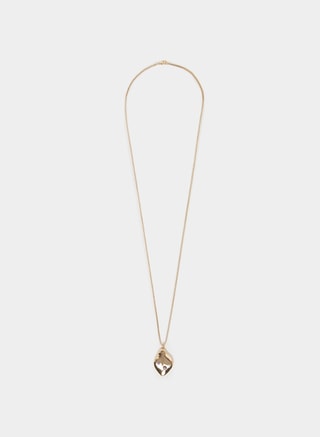 Styli Female Golden Pendant Necklace, Necklaces