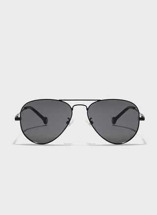 30Sundays Female Frontier Aviator Sunglasses, Sunglasses, Black