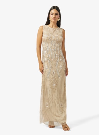 Namshi x Female Embellished Evening Gown, Maxi