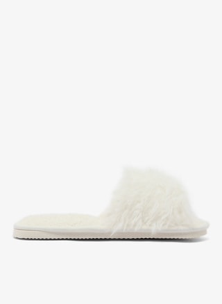 Ginger Female Fur Bedroom Slippers, Slides & Flip Flops