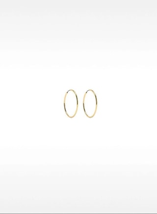 PARFOIS Female Small gold hoop earrings, Earrings
