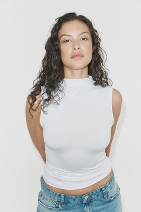 H&M Female Microfibre turtleneck top, Tops
