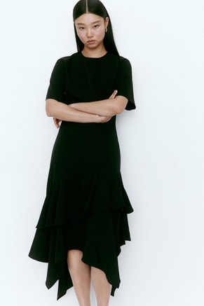 H&M Female Asymmetric dress, Midi