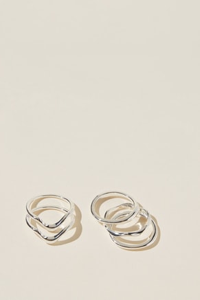 Rubi Female Multipack Rings, Rings