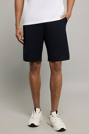 R&B Male Solid Active Shorts with Elastic Waist, Athletic Shorts