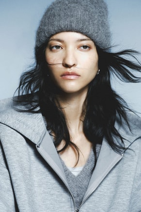 H&M Female Rib-knit wool-blend hat, Beanies