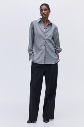 H&M Female Tailored pull-on trousers, Pants