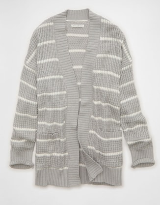American Eagle Female AE Open-Front Cardigan Sweater, Cardigans