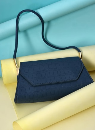 Haute Sauce Female Royal Ripple Clutch, Clutches