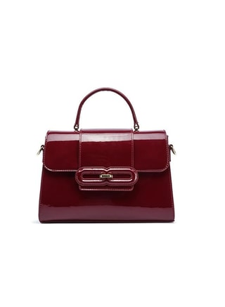 FYOR Female Patent Top-Handle Satchel TKC 001, Satchels