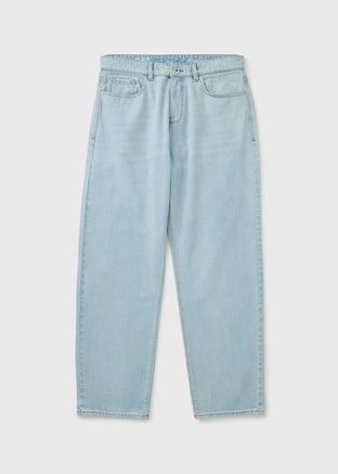 Matalan Male Light Wash Relaxed Fit Jeans Regular, Relaxed