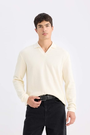 DeFacto Unisex Regular Fit Long Sleeve Sweatshirt, Sweatshirts
