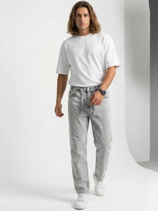 BIG DART Male BDART Relaxed Fit Denim Pants, Pants