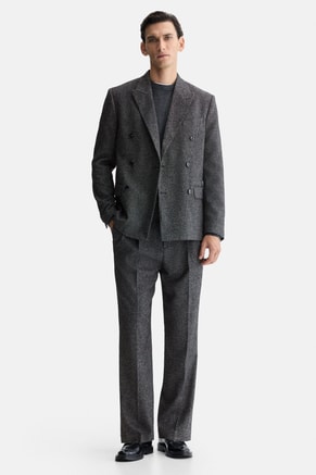 H&M Male Regular Fit Tailored trousers, Pants