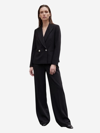 MY FASHION Female MY FASHION Classic Buttoned Blazer, Jackets