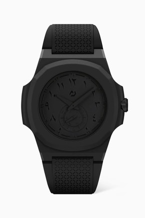 Origen Twilight Miyota Rubber Watch, 40.5mm