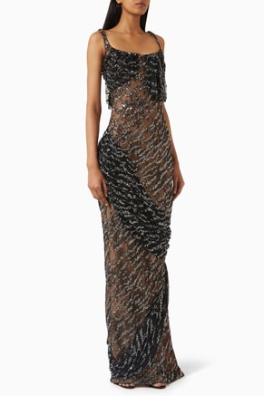 Echo Embellished Gown in Tulle