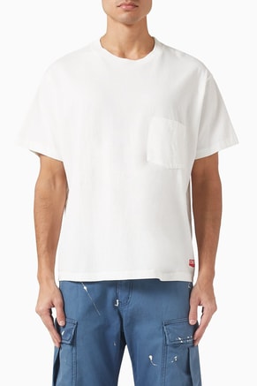 Chevron Classic Pocket T-shirt in Cotton