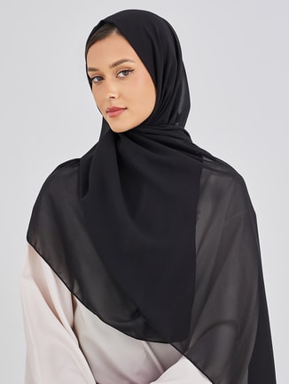 Solid Chiffon Hijab