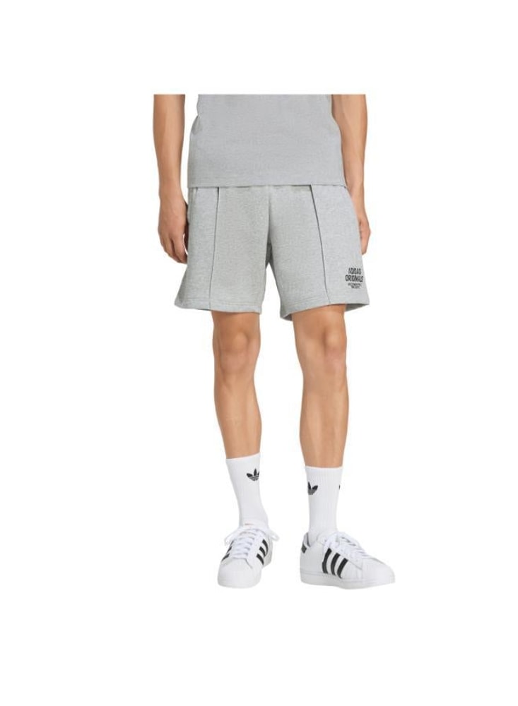 adidas Originals Varsity Men's Casual Shorts - Heather Grey