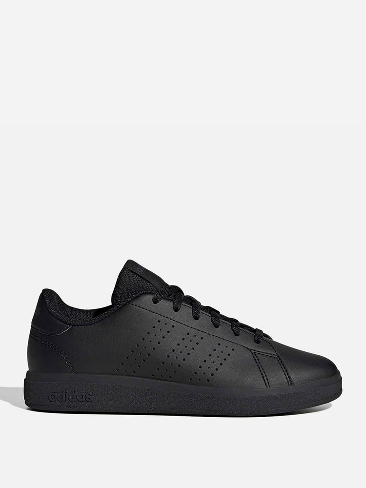 Adidas Advantage Base 2.0 Men's Black Synthetic Leather Sneakers