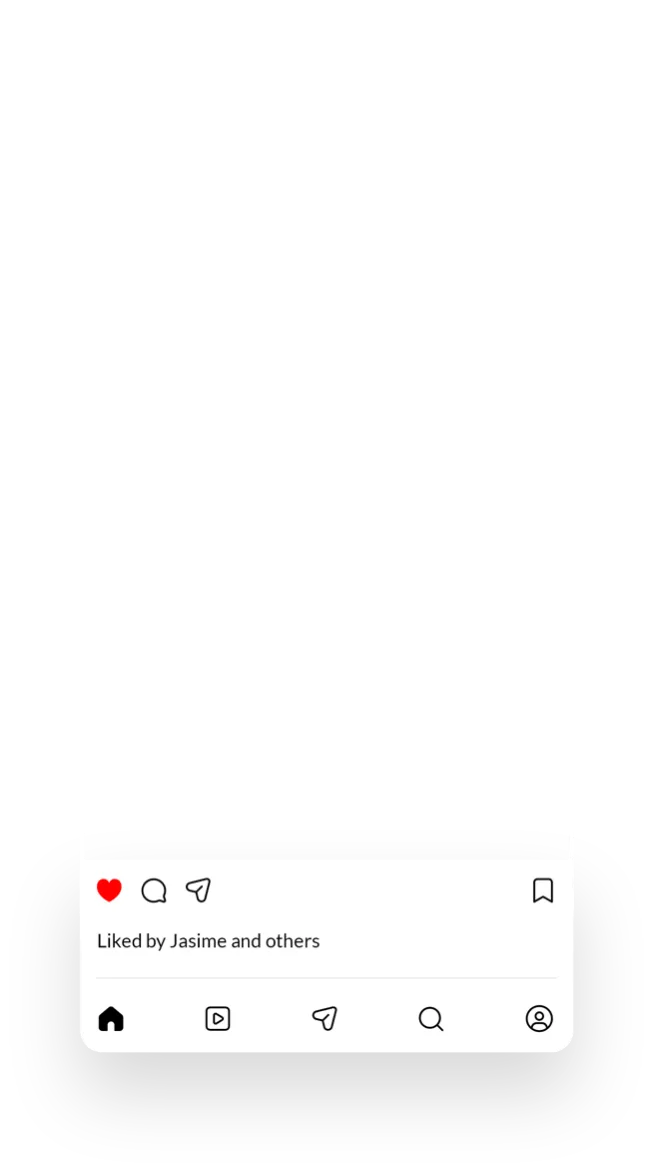 Mobile app frame
